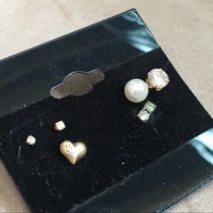 Lot of 6 single earrings